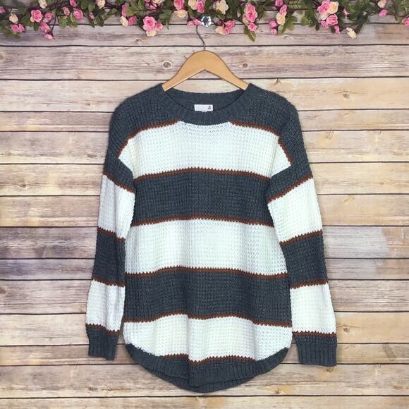 SO Stripe Knit Sweater - Picture 1 of 6